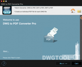 dwg file to pdf for mac